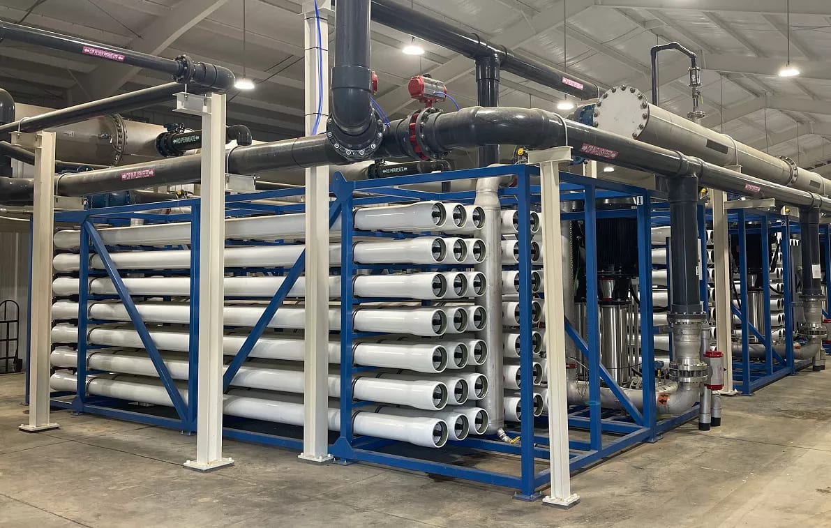 Industrial reverse osmosis plant engineering by AquaLine