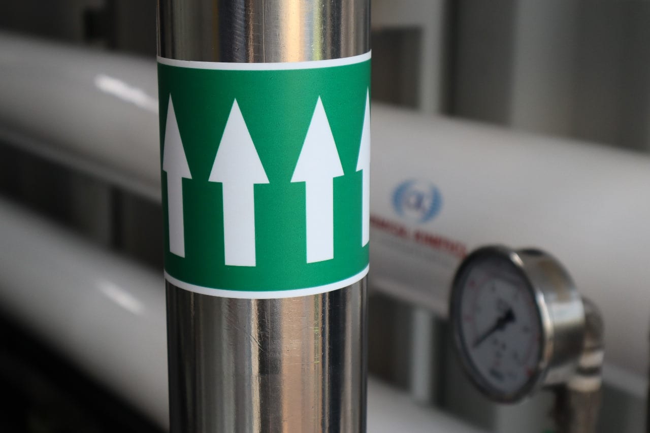 Containerised reverse osmosis plant by AquaLine Services