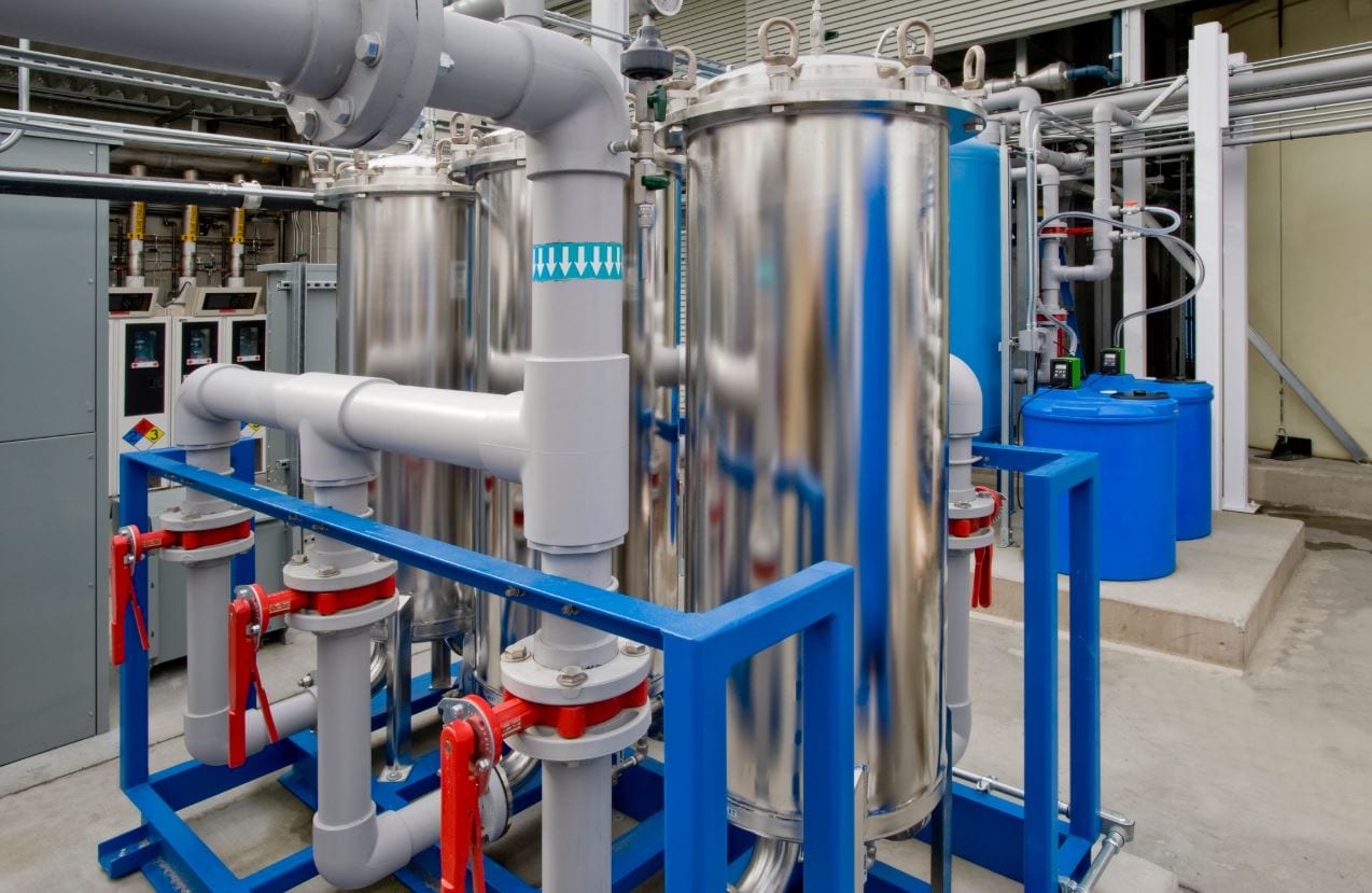 Effluent treatment plant and surface water processing